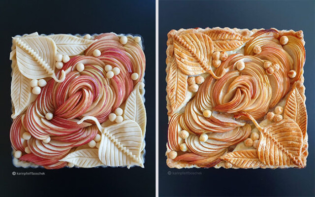 Photo of До и после: потрясающие дизайны пирогов, которые готовит Карин Пфайфф