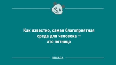 Photo of Анекдоты в середине недели: «Как известно, самая благоприятная среда для человека…» (10 фото)